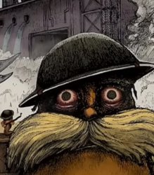 Thousand Yard Stare Lorax Meme Template