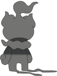 Marshadow (Back View) Meme Template