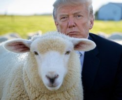 Donald Trump Sheeple Republican MAGA Meme Template