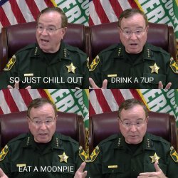 Sheriff Chill Out Meme Template