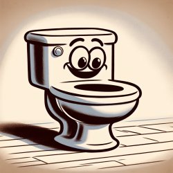 Happy Toilet Meme Template