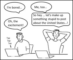 make stuff up about america Meme Template