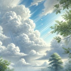 Clouds in the sky Meme Template