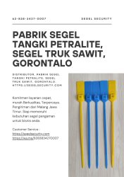 Pabrik segel tangki pertalite dan segel truk sawit Meme Template