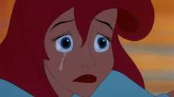 ariel crying Meme Template