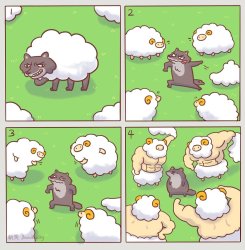 Wolf In Sheep's Clothing Meme Template