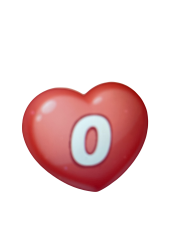 o heart clip Meme Template