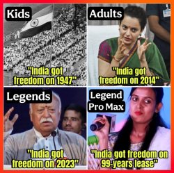 india got freedom in 2014 kangana ranaout meme bharat Meme Template