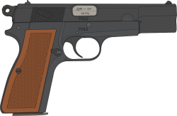 Browning Hi-Power Meme Template