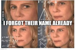 thinking lady Meme Template