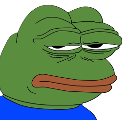 Pepe Annoyed Meme Template