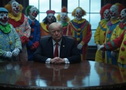 Trump cabinet full of clowns Meme Template