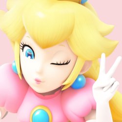 Cute peach Meme Template