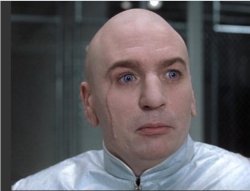 dr evil crazy idea but maybe Meme Template