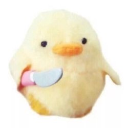 Knife duck Meme Template