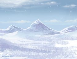 Azalea Snow Queen Scene Background 02 Meme Template