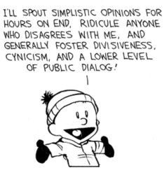 Liberal Calvin Meme Template