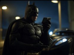 Batman talking to batmobile Meme Template