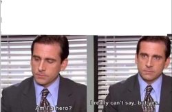Am i a hero Meme Template