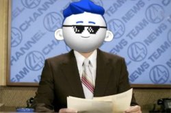 Codeblade is reading the news Meme Template