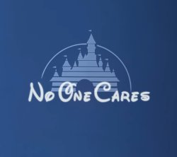 Disney No One Cares Meme Template