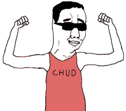 Chudjak with sunglasses and red shirt Meme Template