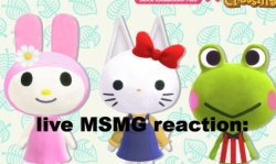 Live MSMG Reaction sanrio version Meme Template