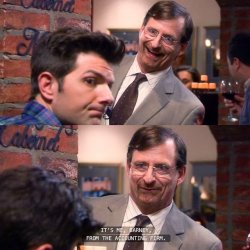 Parks and rec accountant Meme Template