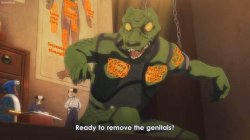Ready to remove the genitals? Meme Template