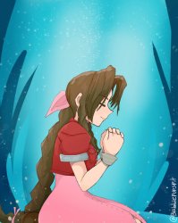 aerith Meme Template