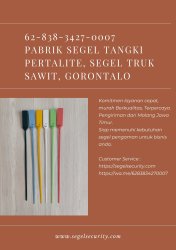 62-838-3427-0007 Pabrik segel tangki pertalite, segel truk sawit Meme Template