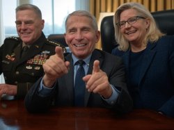 Fauci trio Meme Template