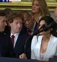 Zuckerberg caught letching Meme Template