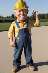 trump the builder Meme Template