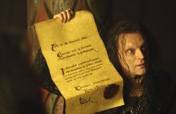 Wormtongue signed banishment Meme Template