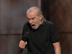 George Carlin, my favorite comedian, bar none. Meme Template