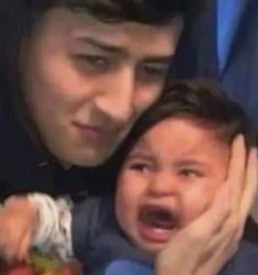 Mum crying baby Meme Template