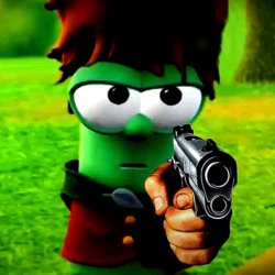 aka: VeggieTales Delete this, delete this Meme Template