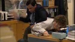 Michael Scott spanking Meme Template