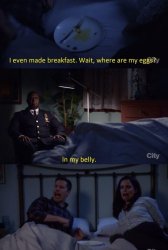 Brooklyn 99 in my belly Meme Template