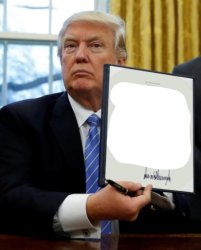 Trump Bill Signed 2025 Meme Template