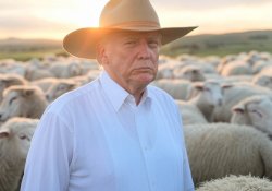 Trump MAGA sheeple flock sheep Meme Template