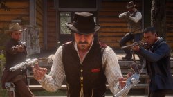 Max0r RedDead photoshot Meme Template