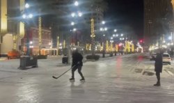 Ice Hockey Canal Street New Orleans Meme Template