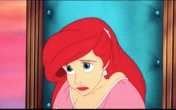 Timid Ariel Meme Template