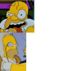 Fancy homer Meme Template