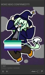 Woke Neko confirmed Meme Template