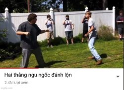 Hai thằng ngu ngốc đánh lộn Meme Template