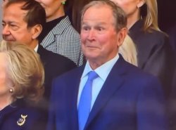 George Bush laughing Meme Template