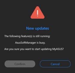 Asus update Meme Template